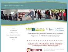 Tablet Screenshot of capacimiento.com